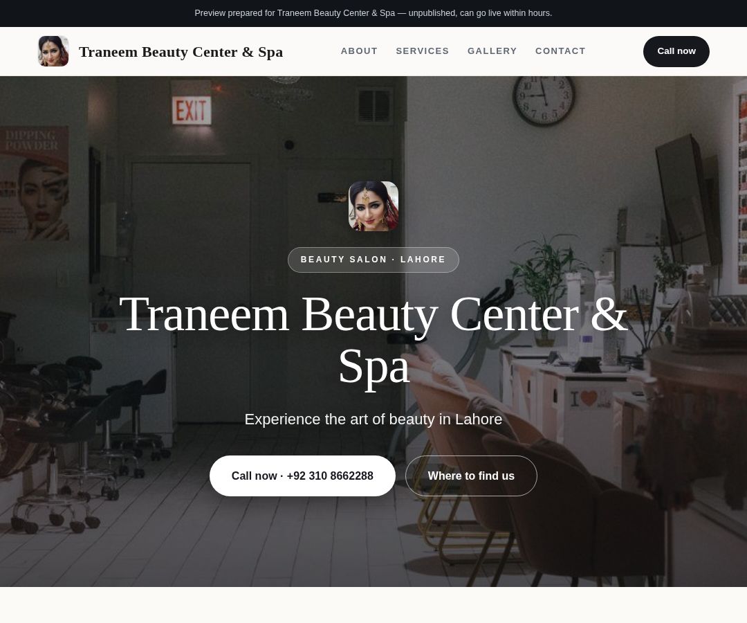 Traneem Beauty Center & Spa