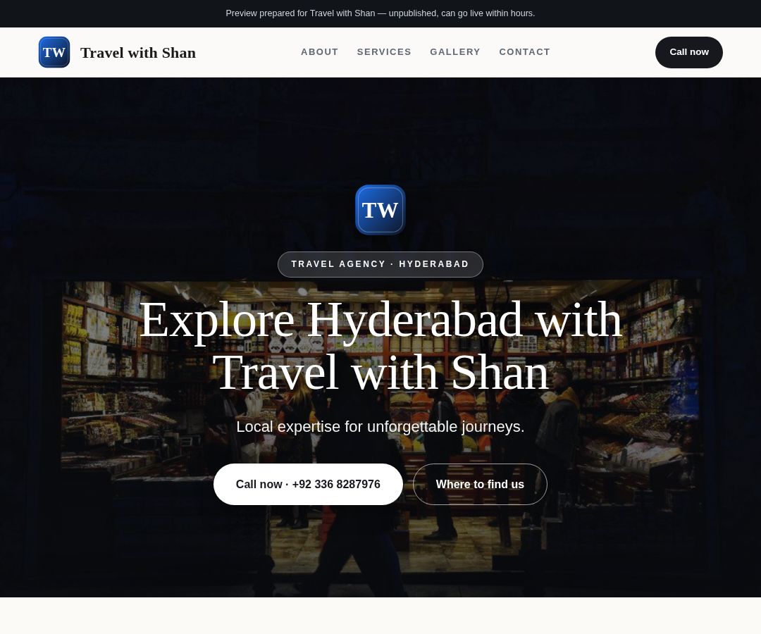 Travel with Shan