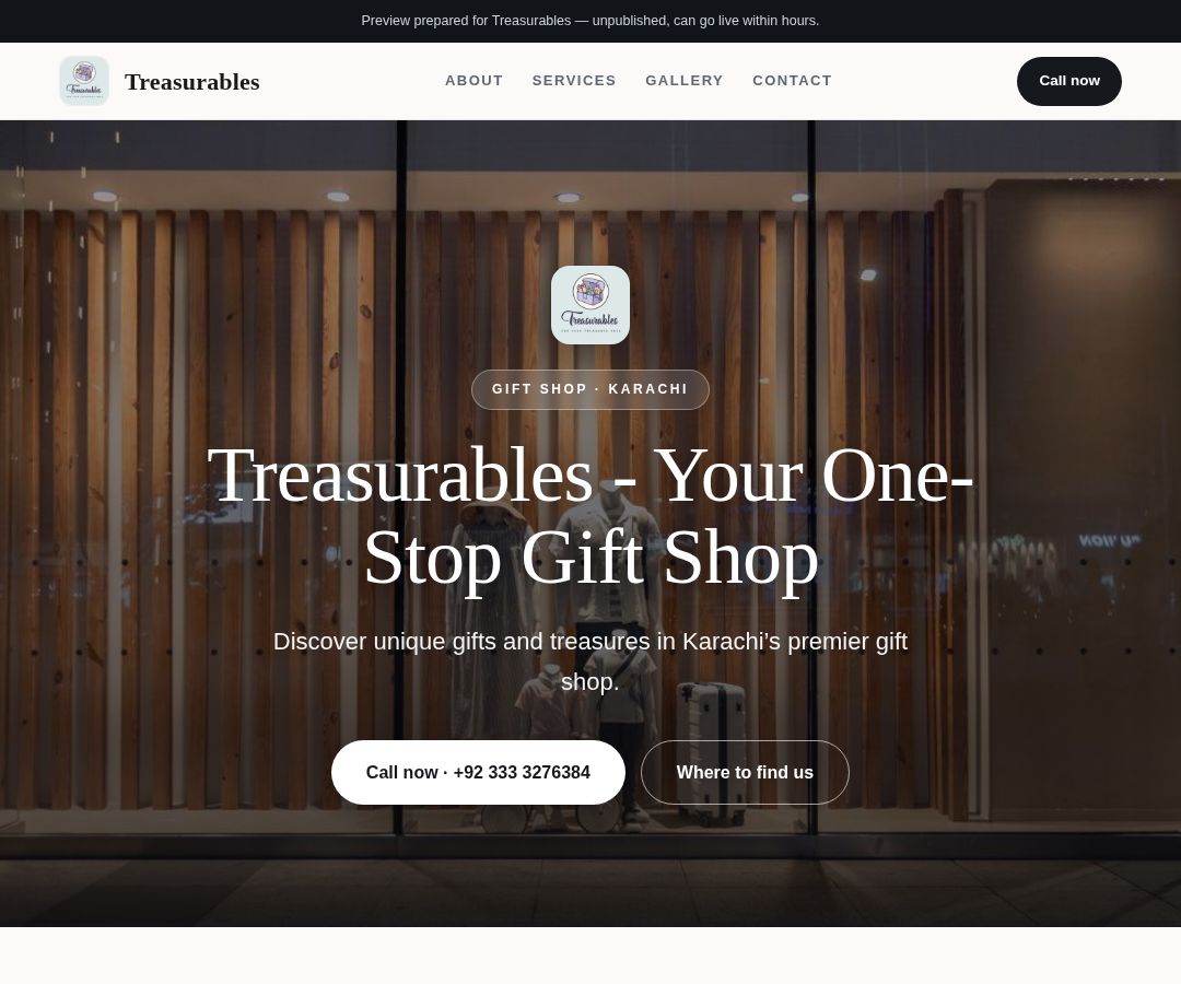Treasurables