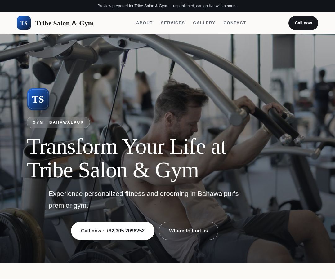 Tribe Salon & Gym