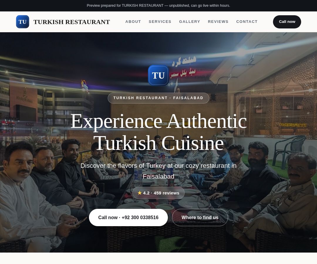 TURKISH RESTAURANT