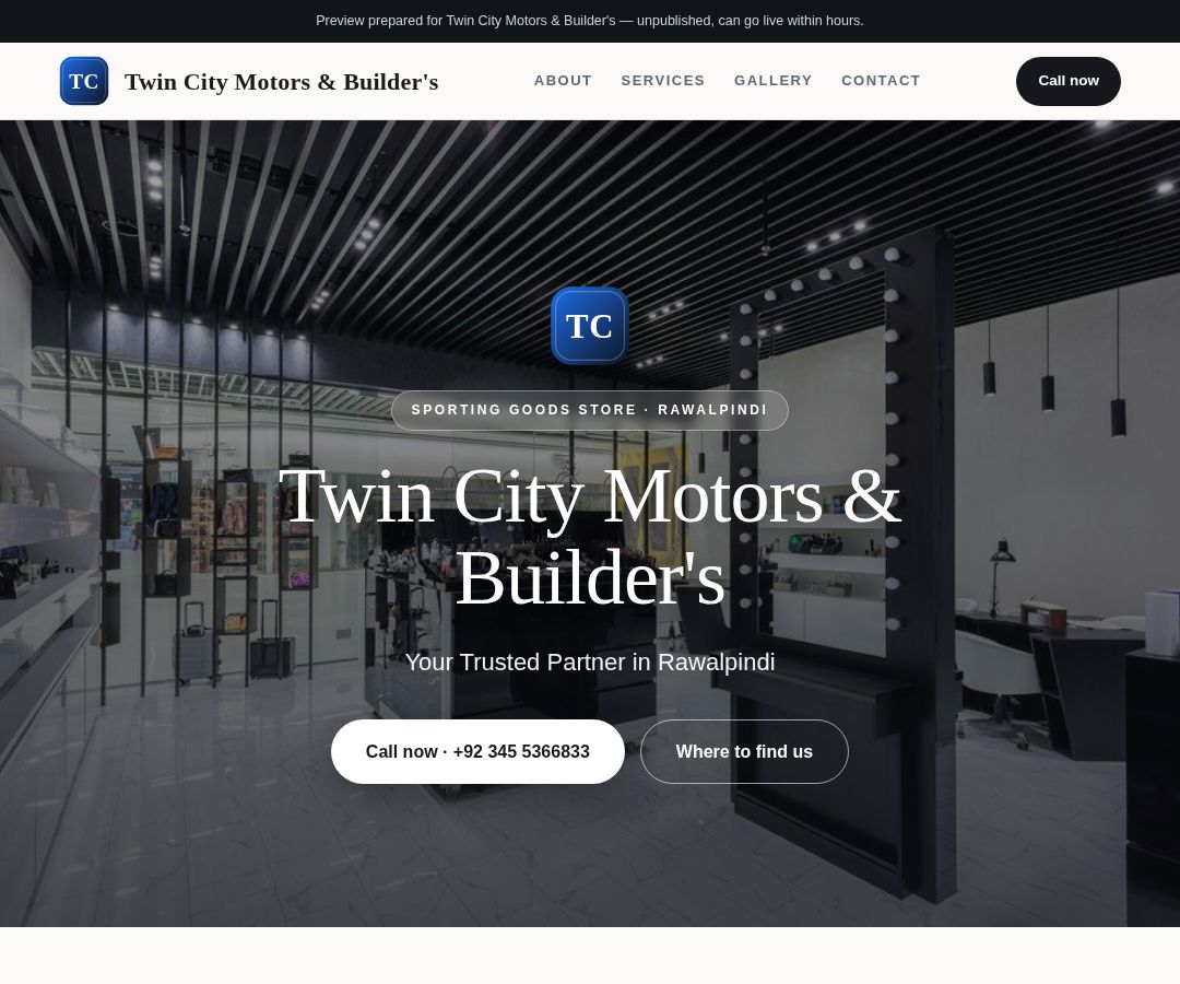 Twin City Motors & Builder's