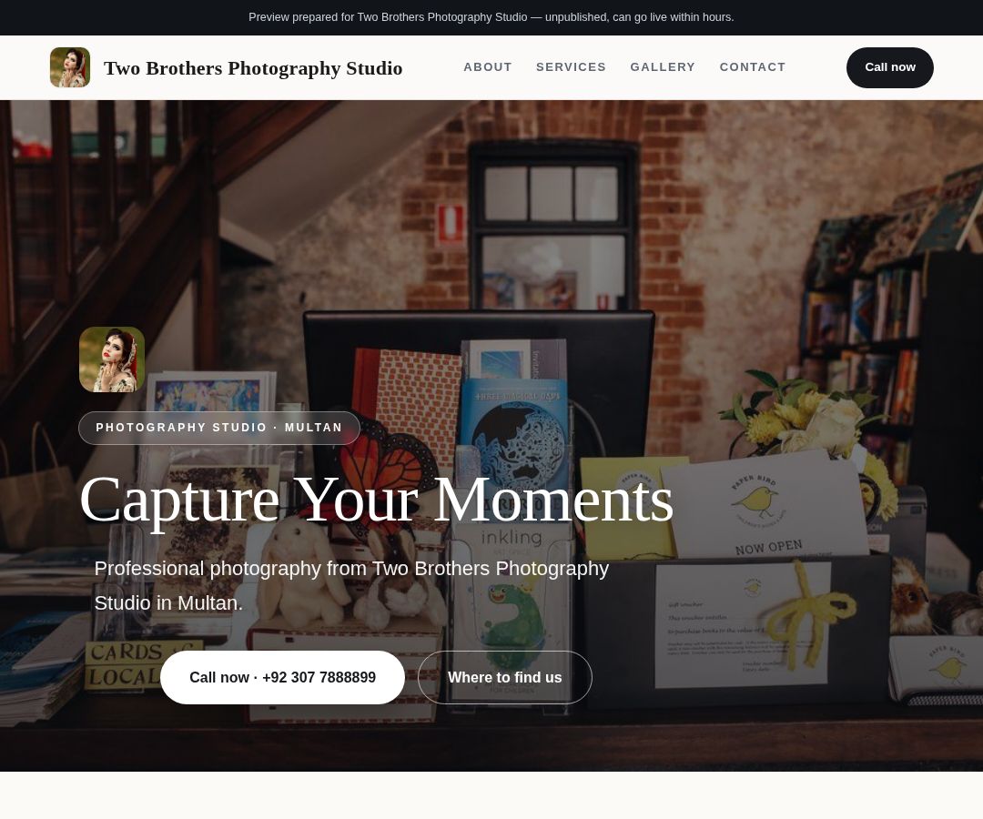 Two Brothers Photography Studio