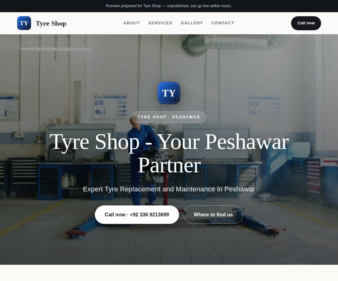 Tyre Shop