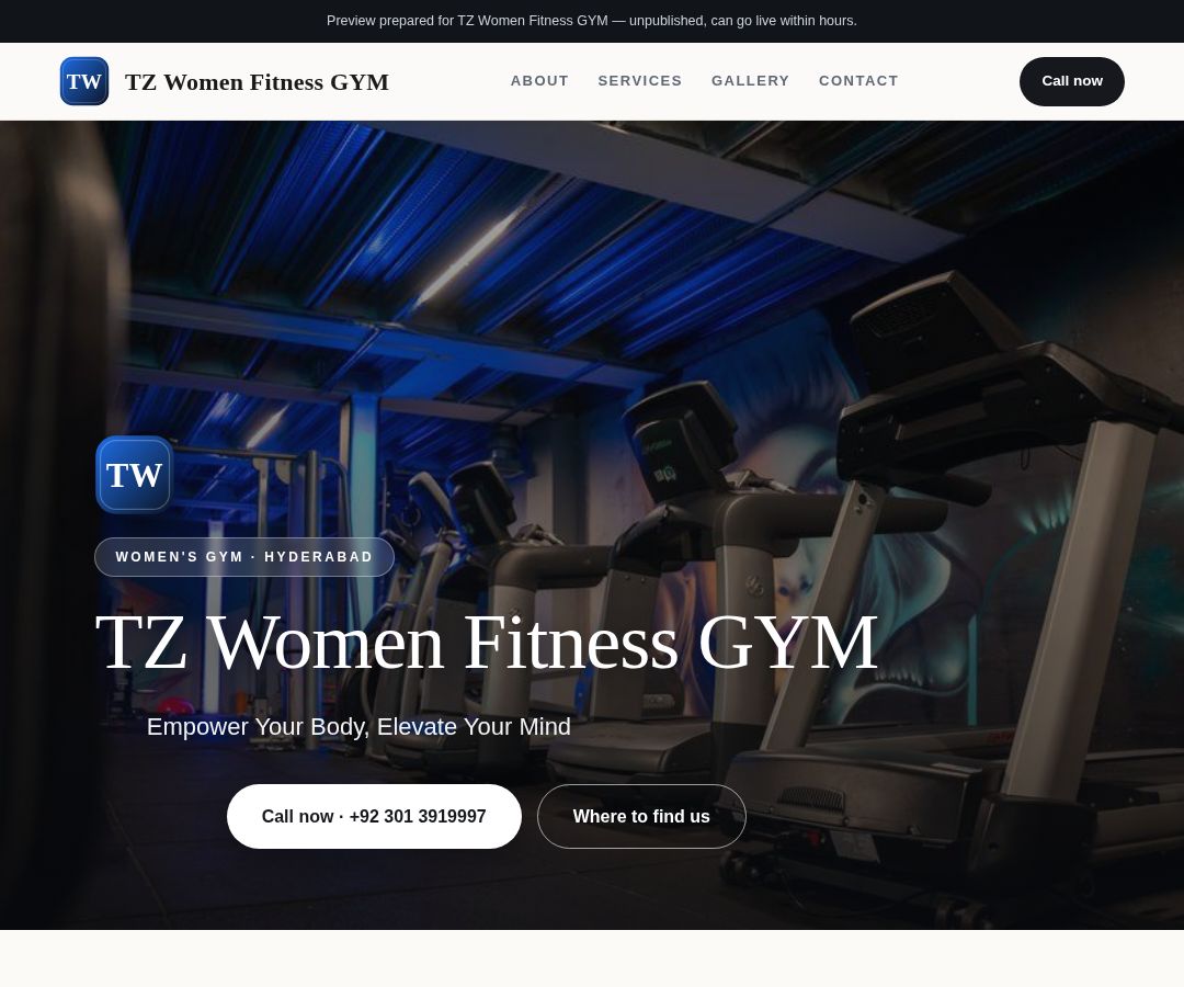 TZ Women Fitness GYM