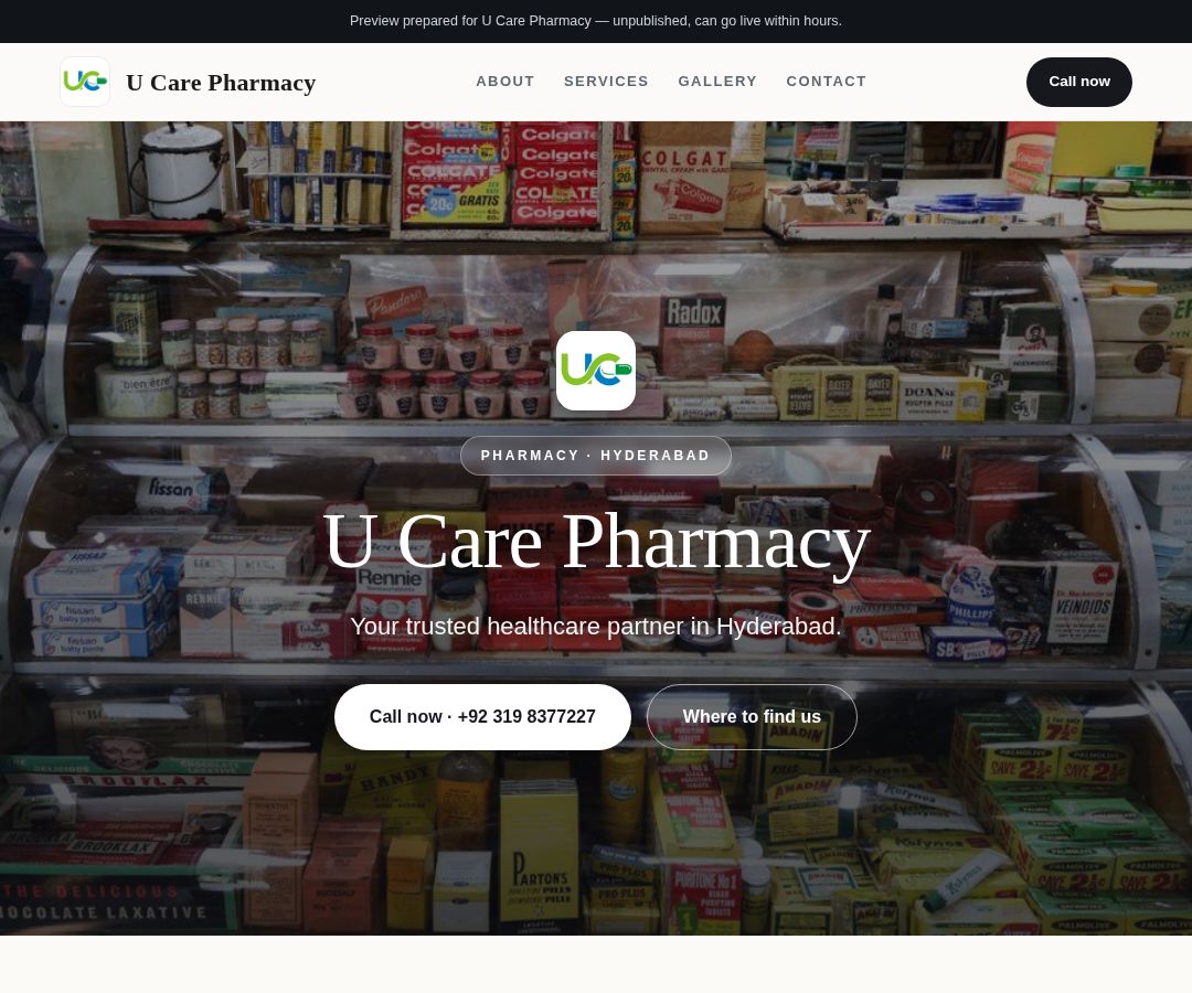 U Care Pharmacy