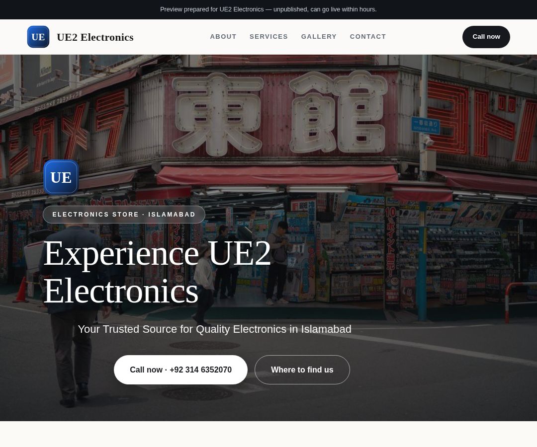 UE2 Electronics