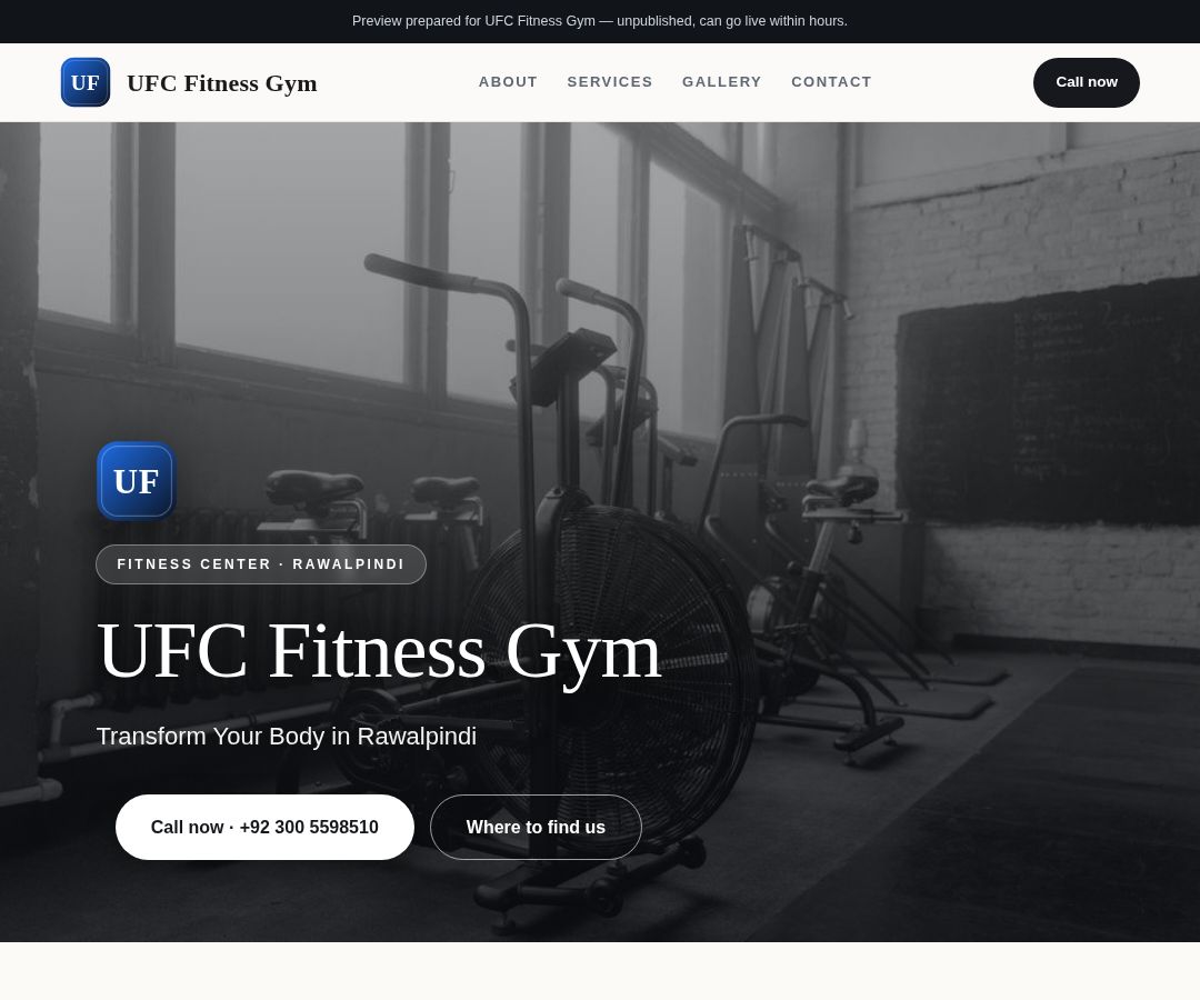 UFC Fitness Gym