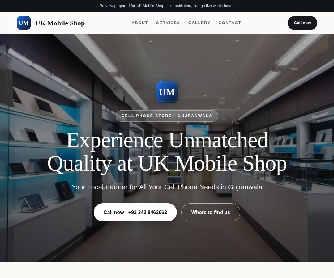 UK Mobile Shop