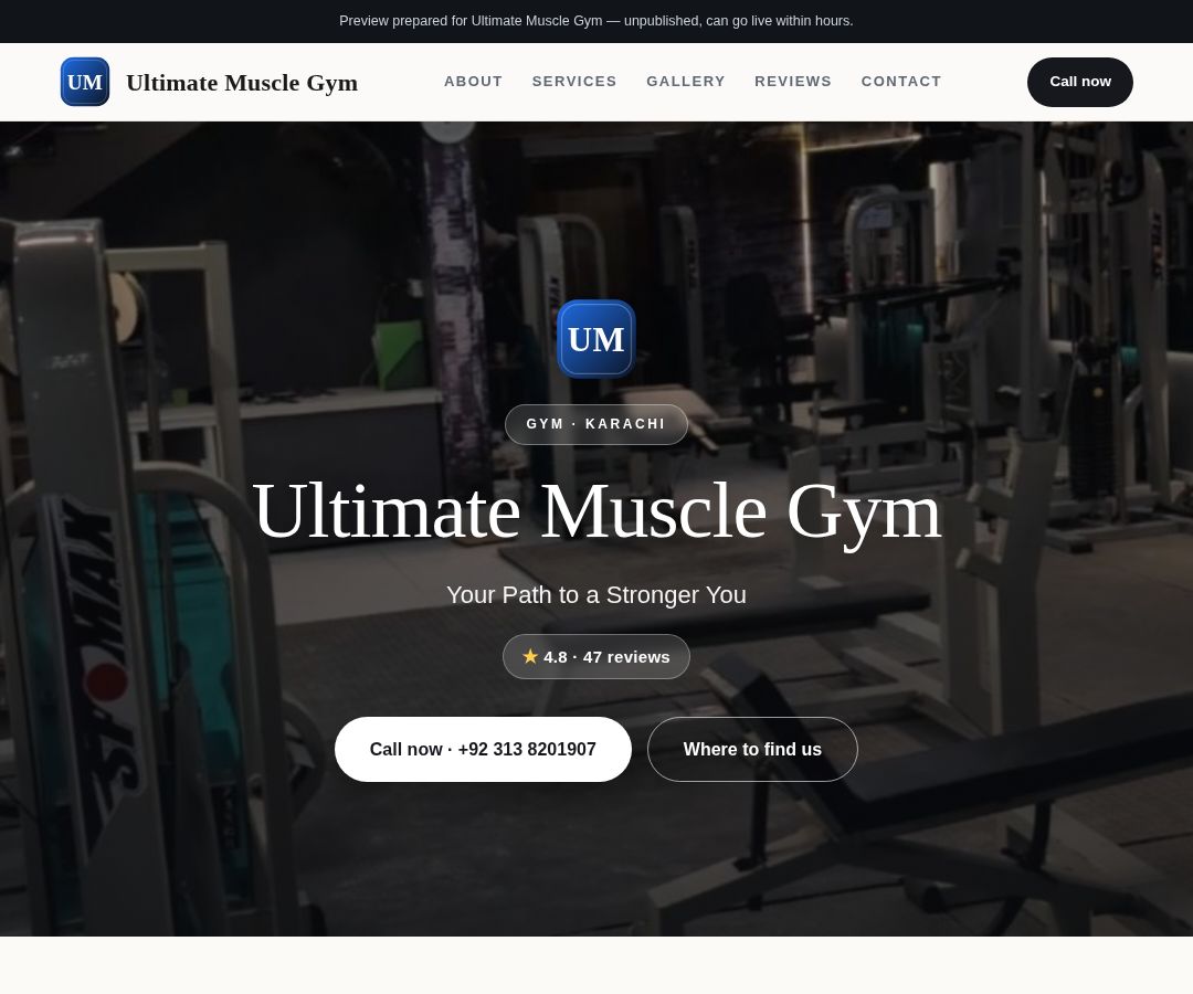 Ultimate Muscle Gym