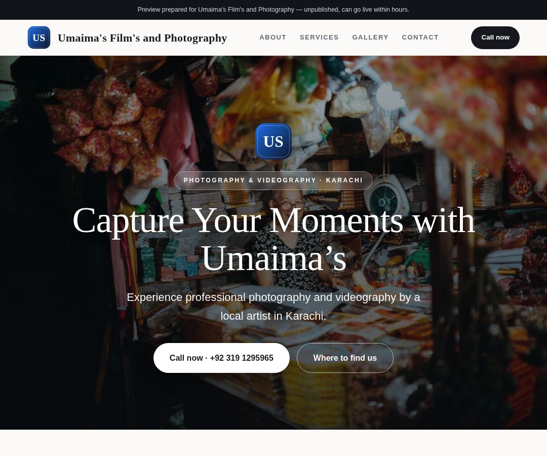 Umaima's Film's and Photography