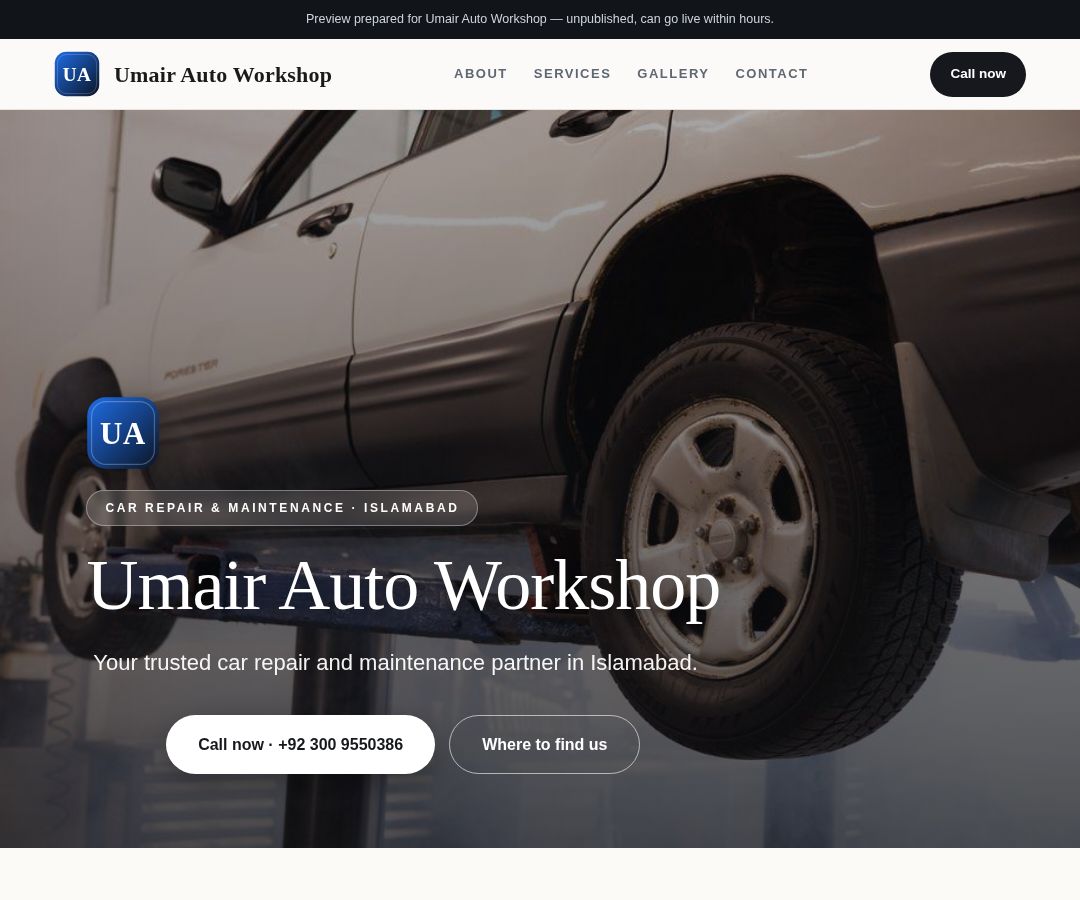 Umair Auto Workshop