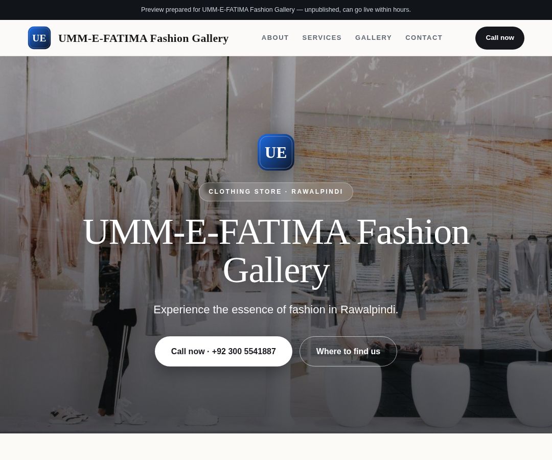 UMM-E-FATIMA Fashion Gallery