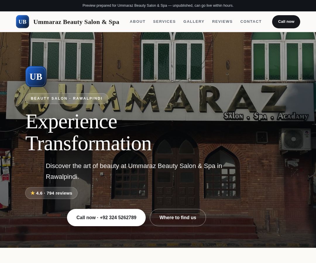 Ummaraz Beauty Salon & Spa