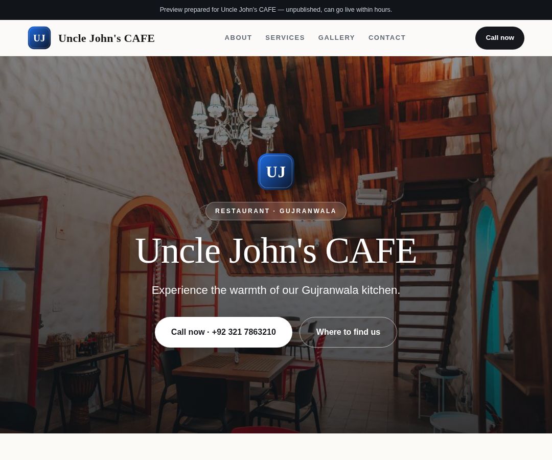 Uncle John's CAFE