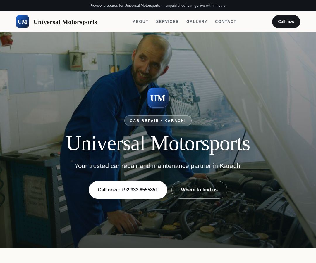 Universal Motorsports