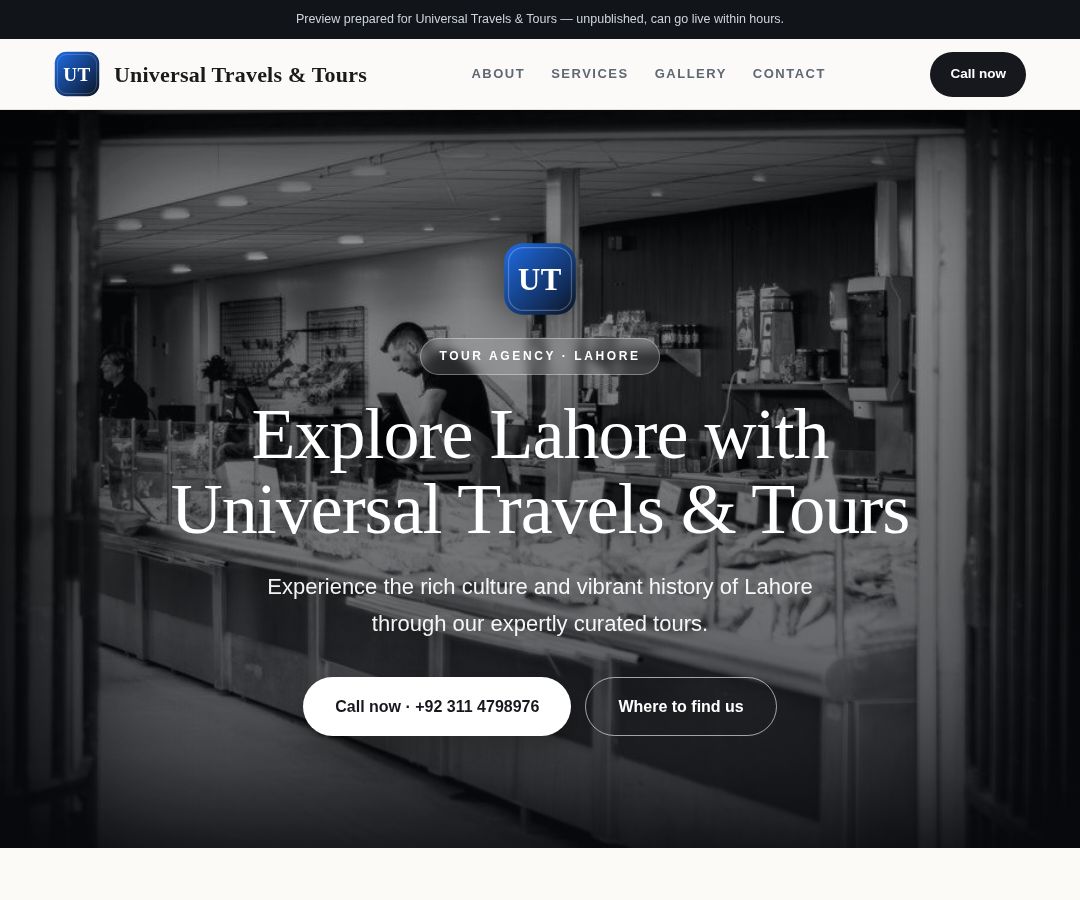 Universal Travels & Tours