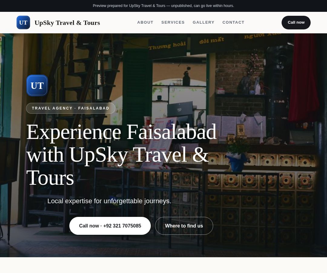 UpSky Travel & Tours