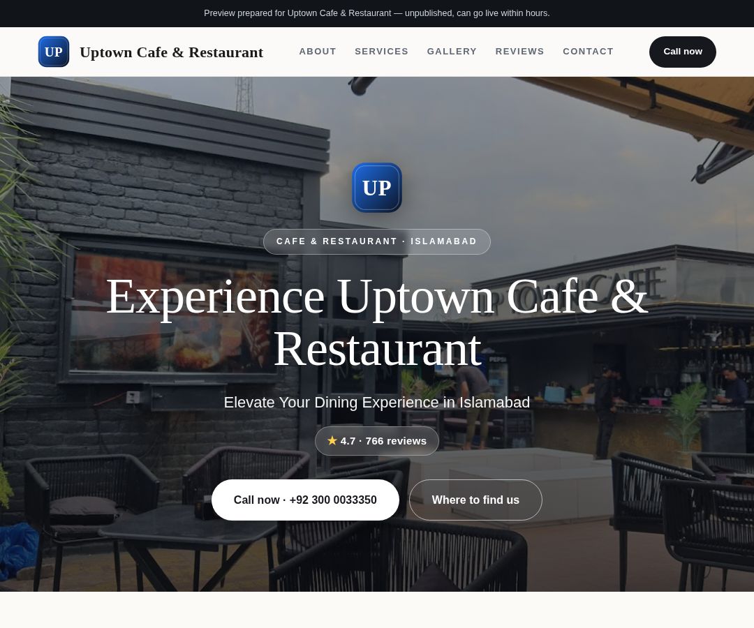 Uptown Cafe & Restaurant