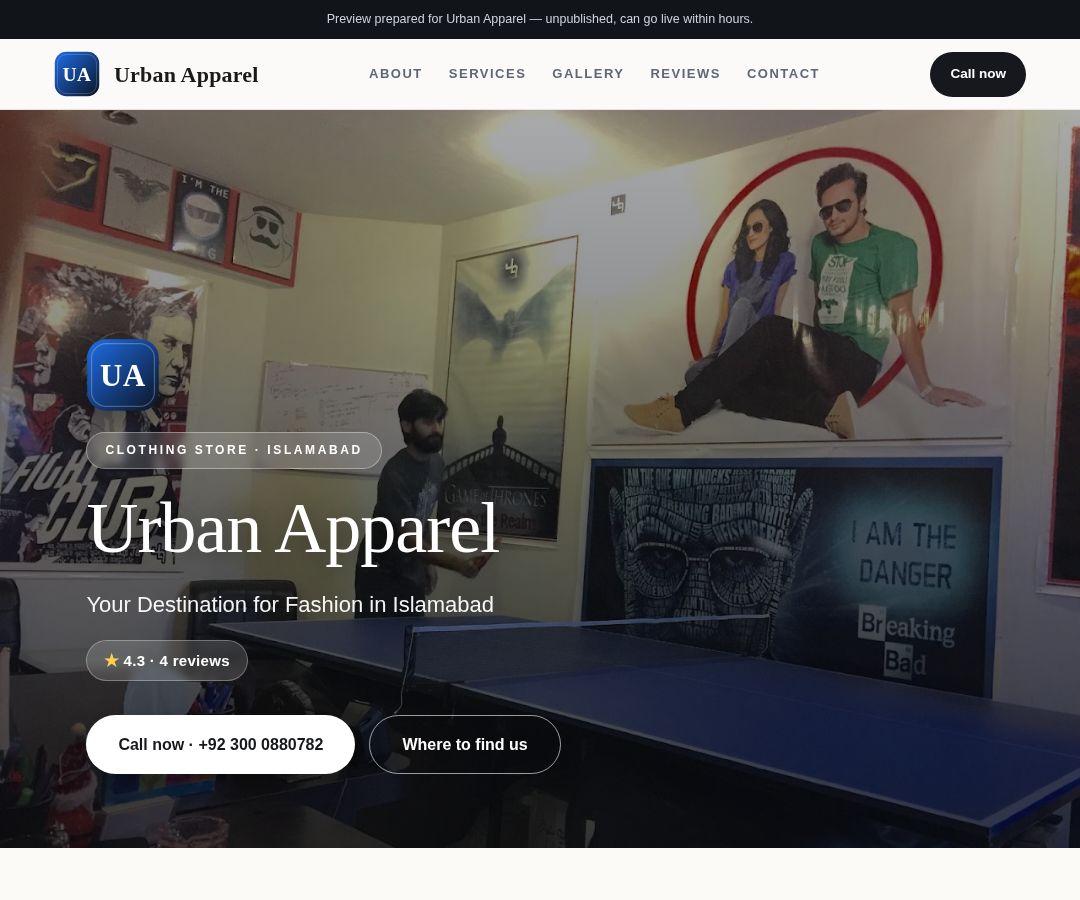 Urban Apparel