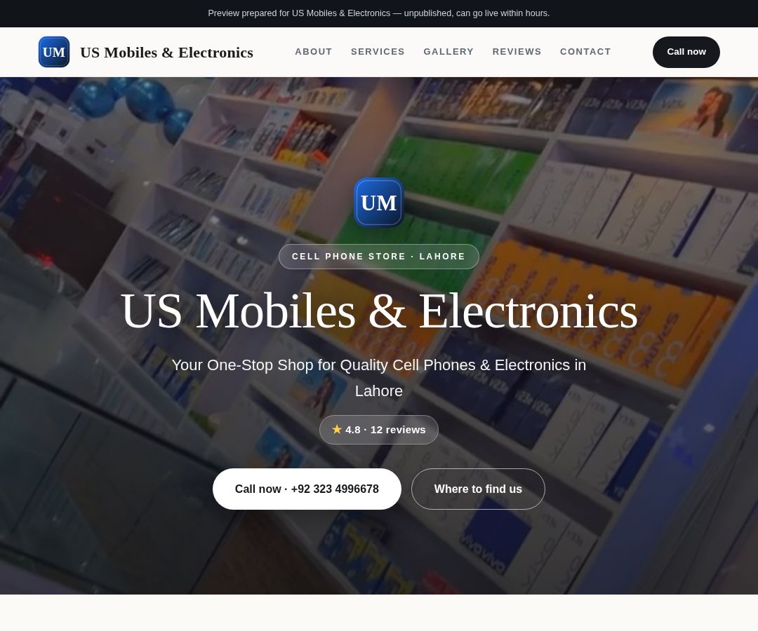 US Mobiles & Electronics