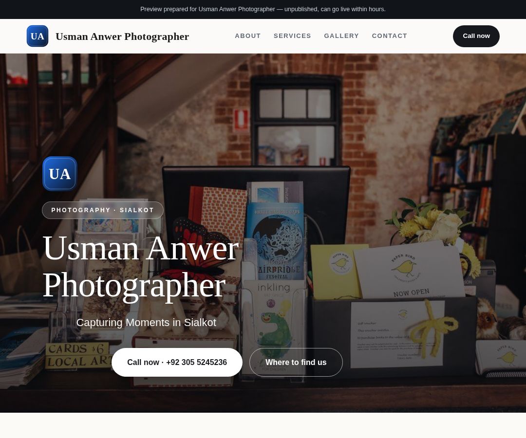 Usman Anwer Photographer
