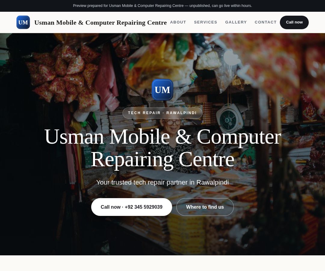 Usman Mobile & Computer Repairing Centre