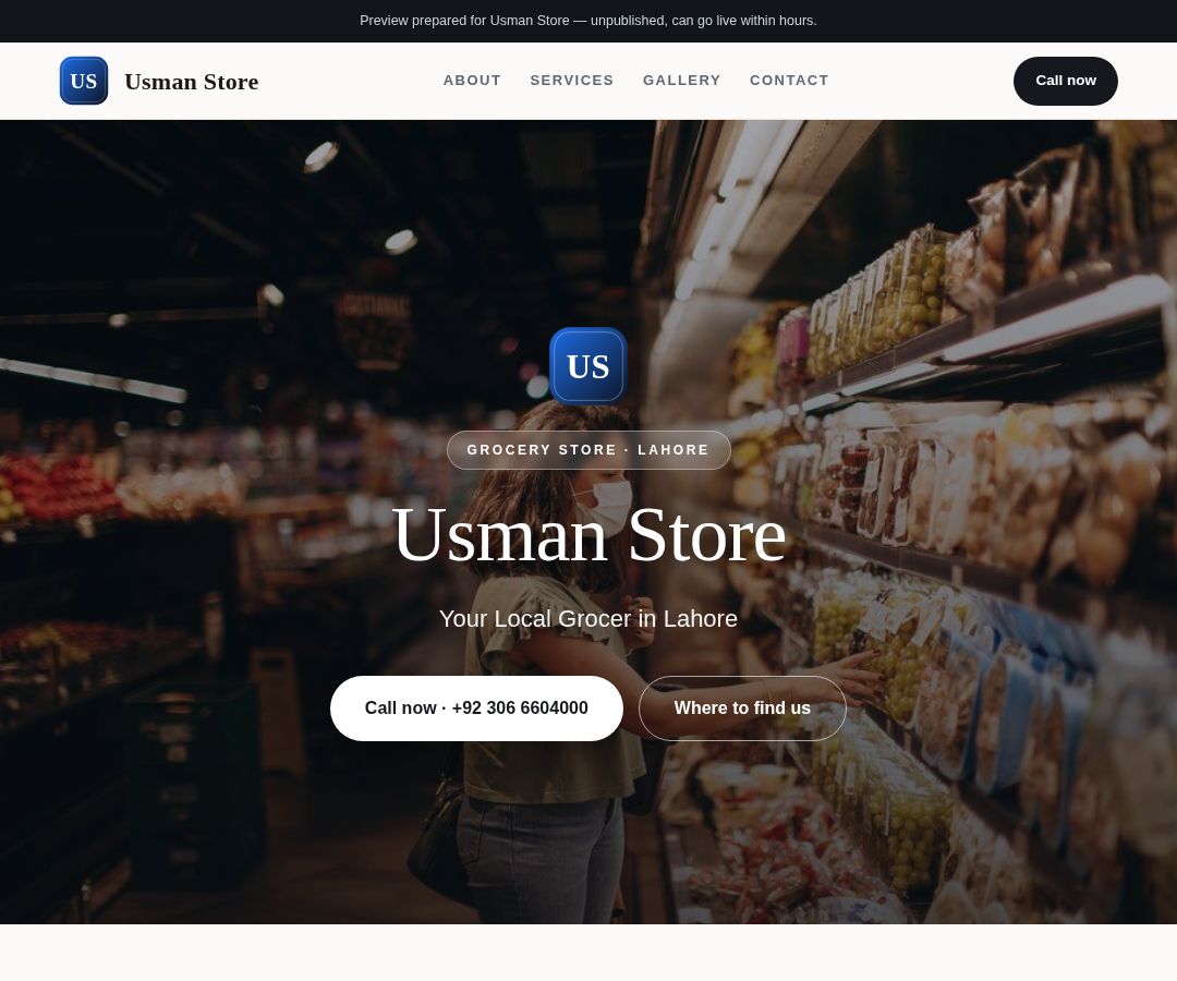 Usman Store