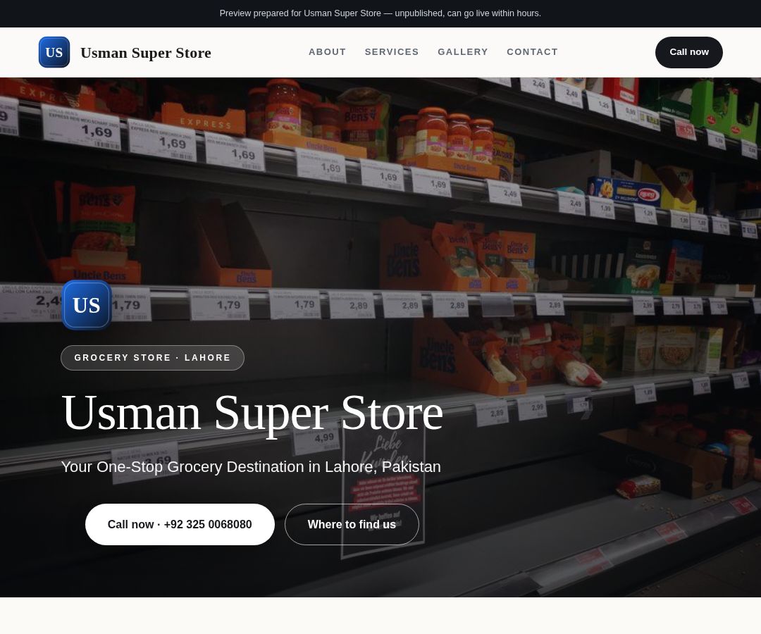 Usman Super Store