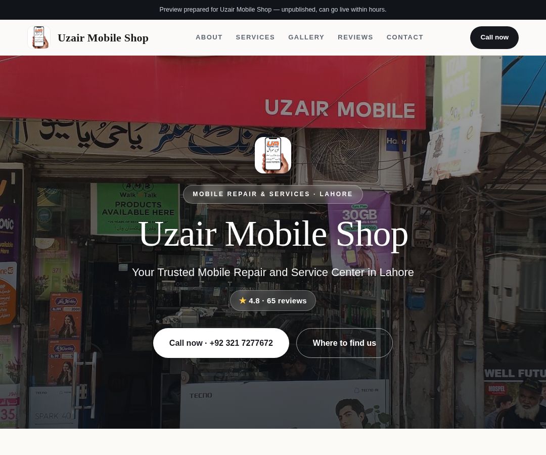 Uzair Mobile Shop