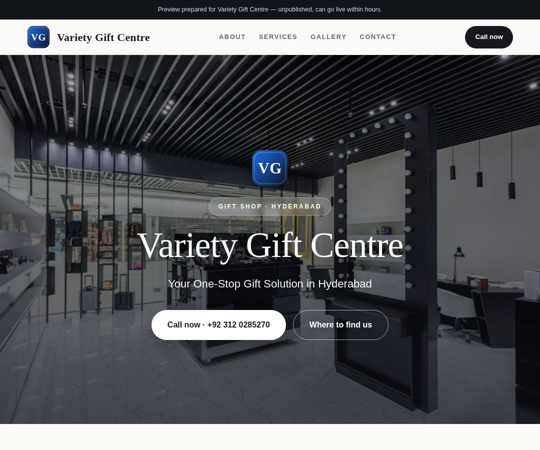 Variety Gift Centre
