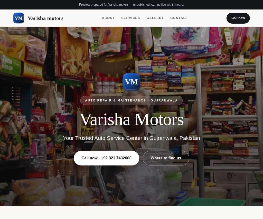 Varisha motors
