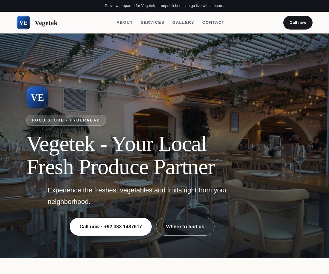 Vegetek