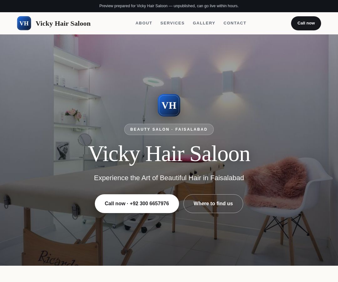 Vicky Hair Saloon