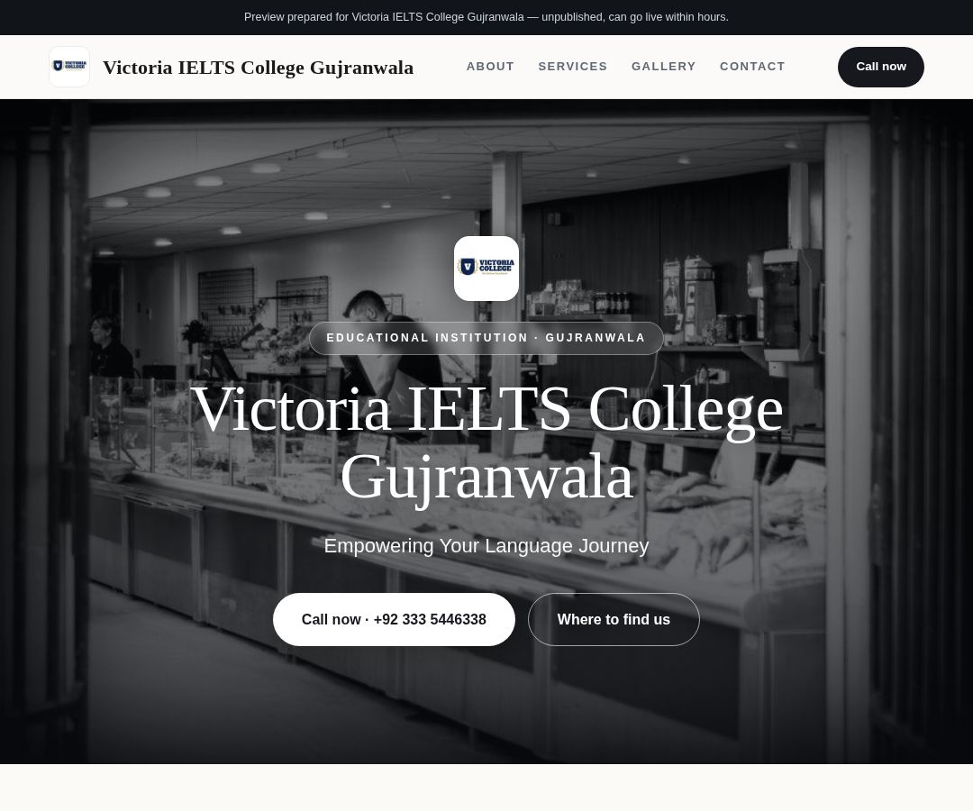 Victoria IELTS College Gujranwala