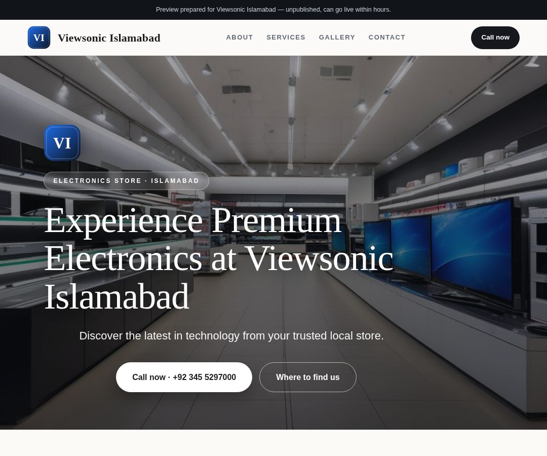 Viewsonic Islamabad