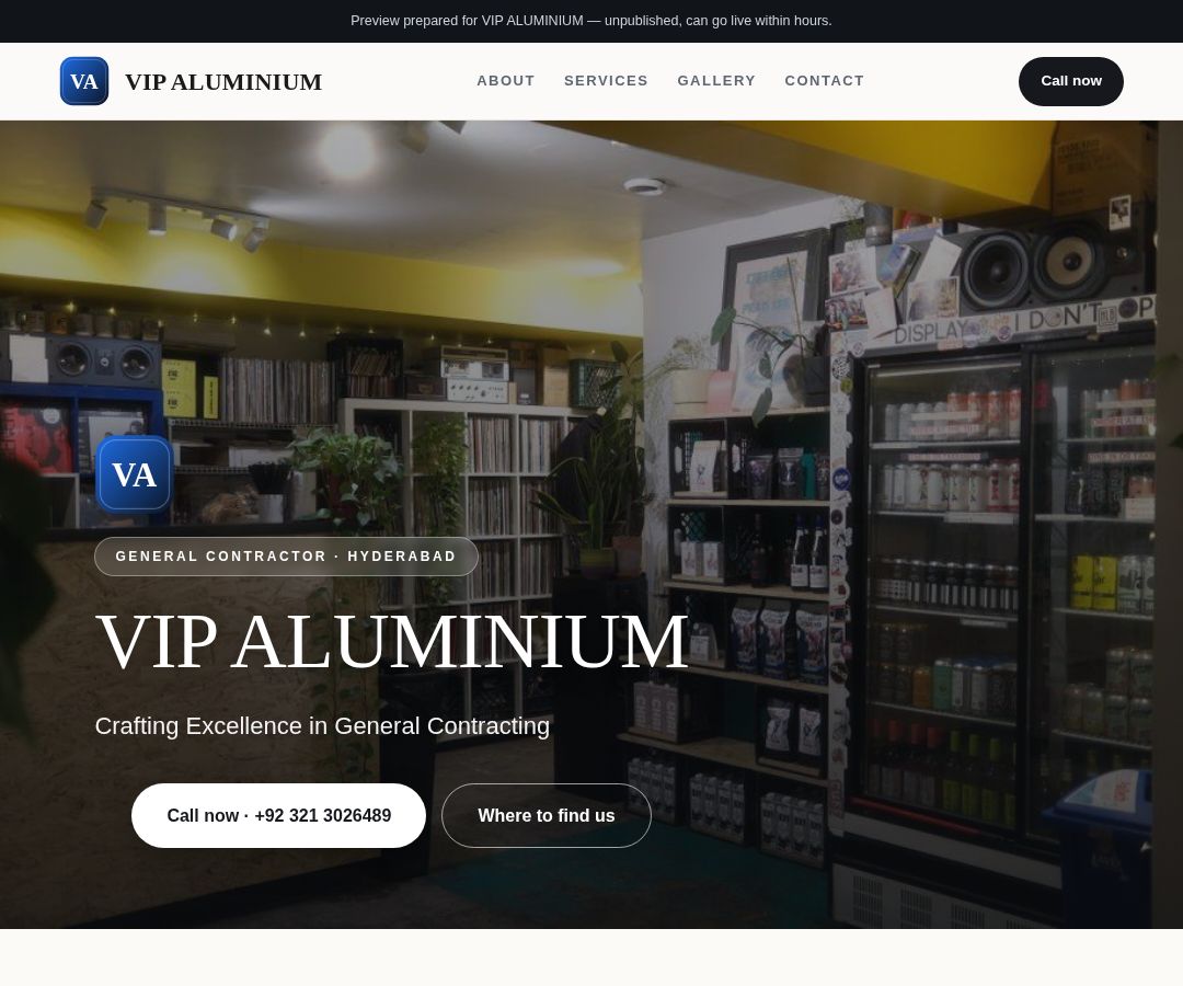 VIP ALUMINIUM