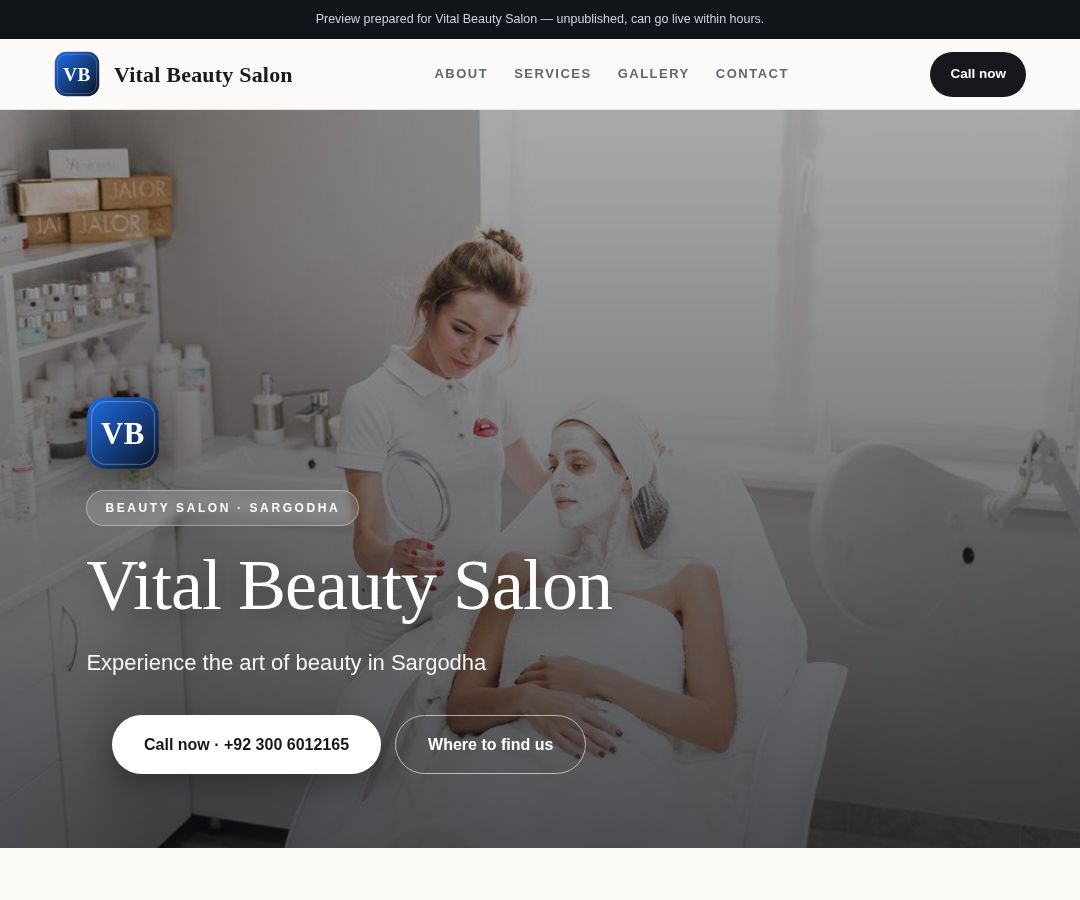 Vital Beauty Salon