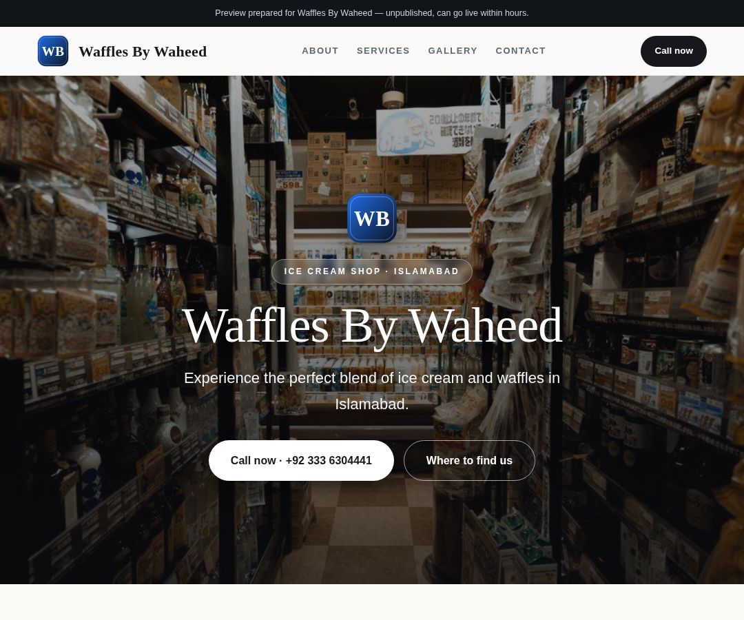 Waffles By Waheed