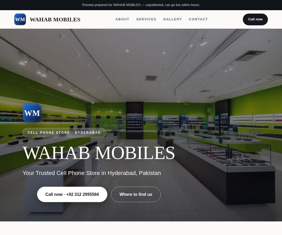 WAHAB MOBILES