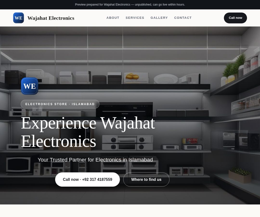 Wajahat Electronics