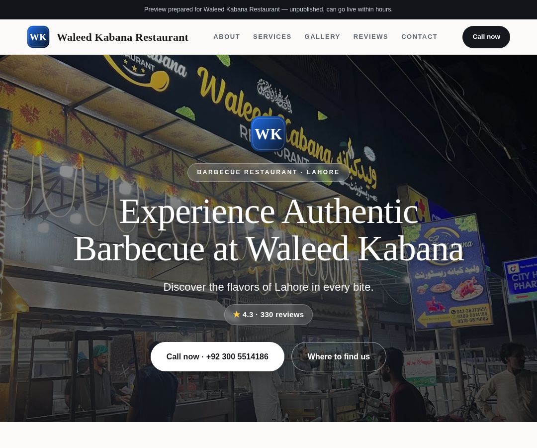 Waleed Kabana Restaurant