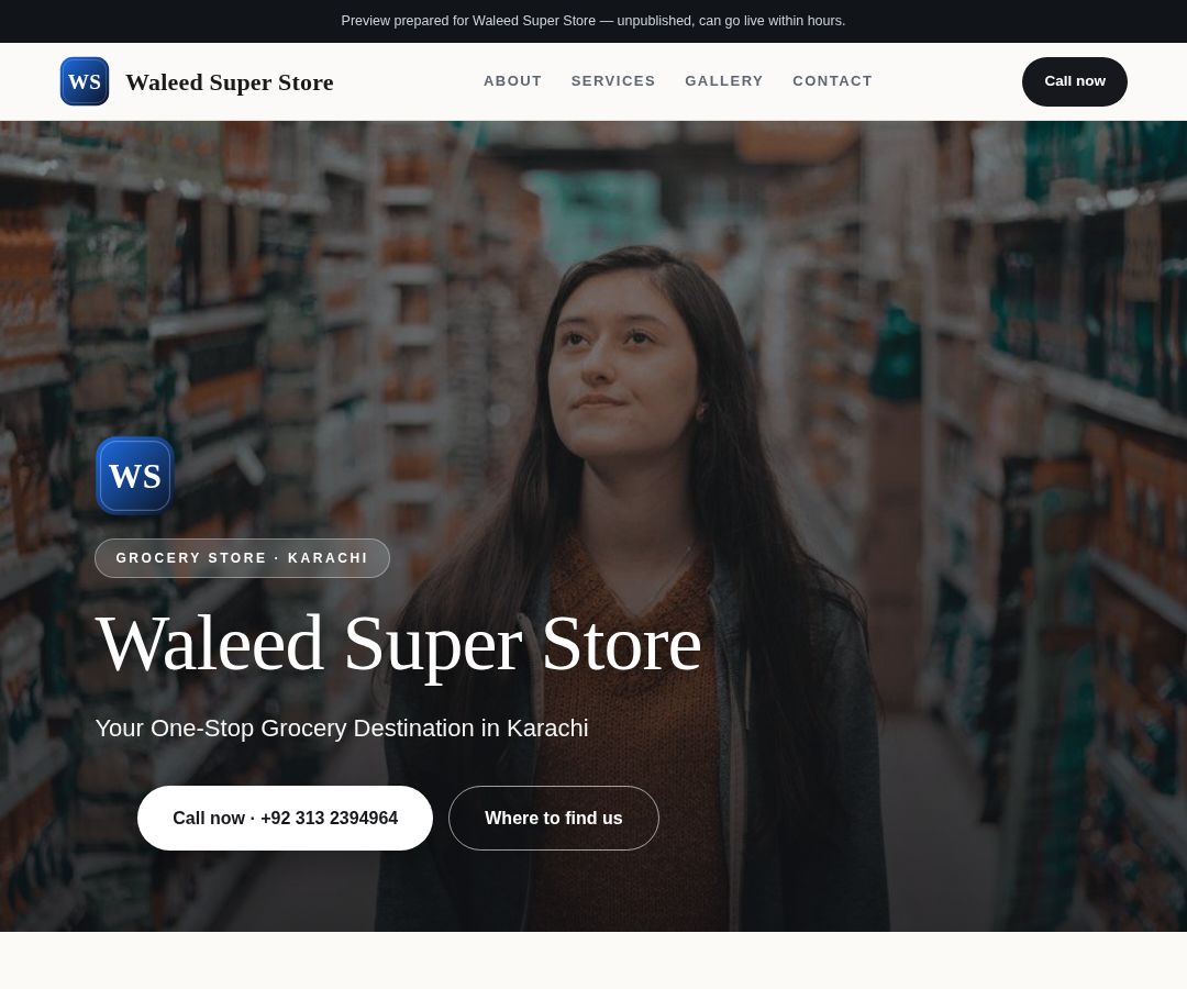 Waleed Super Store