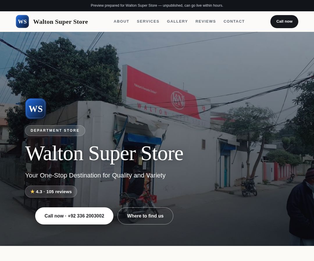 Walton Super Store