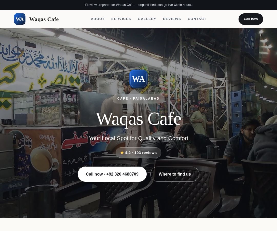 Waqas Cafe