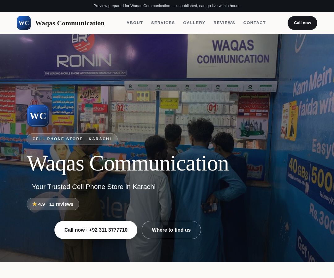 Waqas Communication