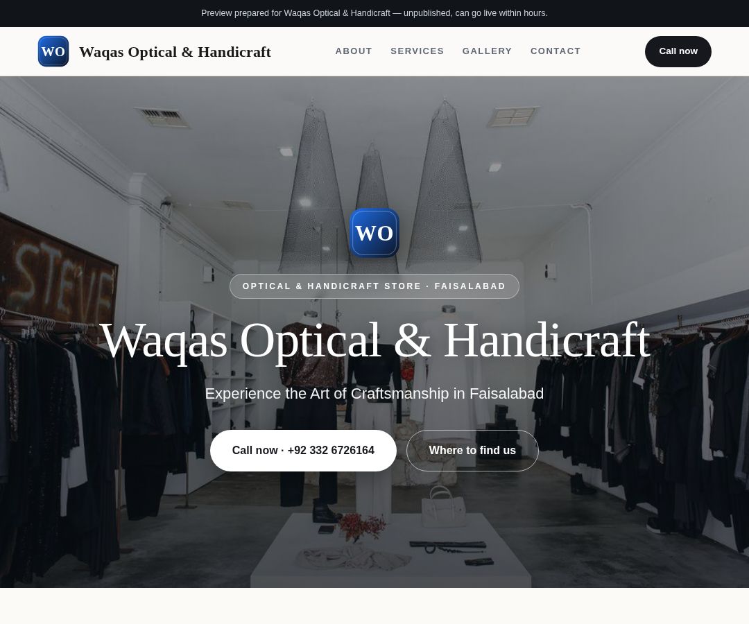 Waqas Optical & Handicraft