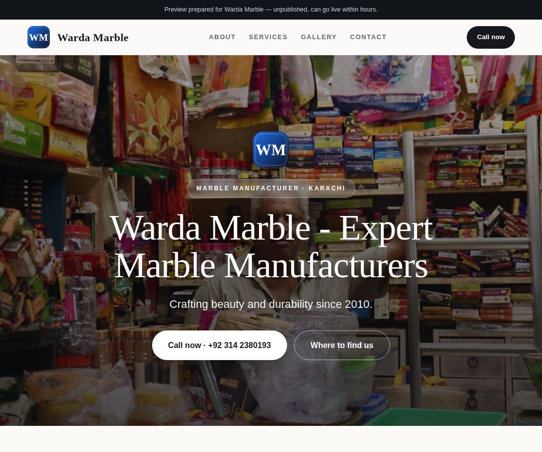Warda Marble