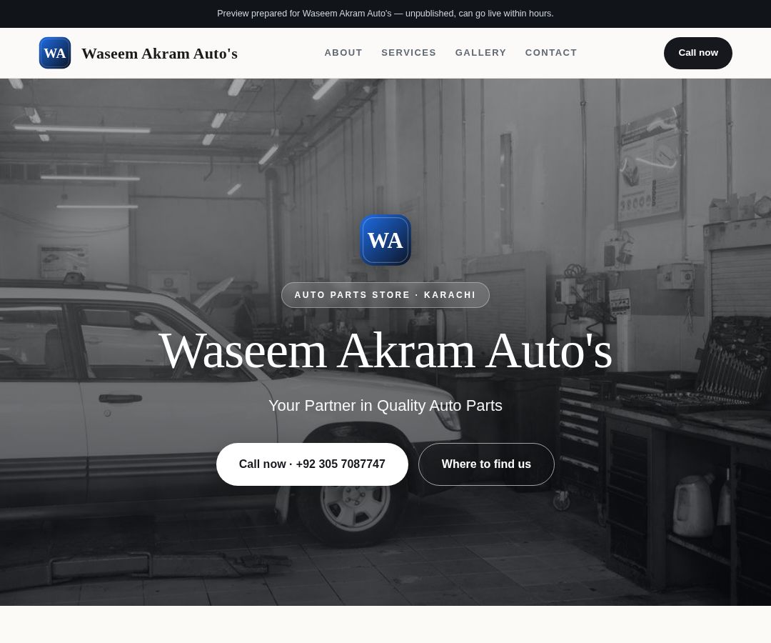 Waseem Akram Auto's