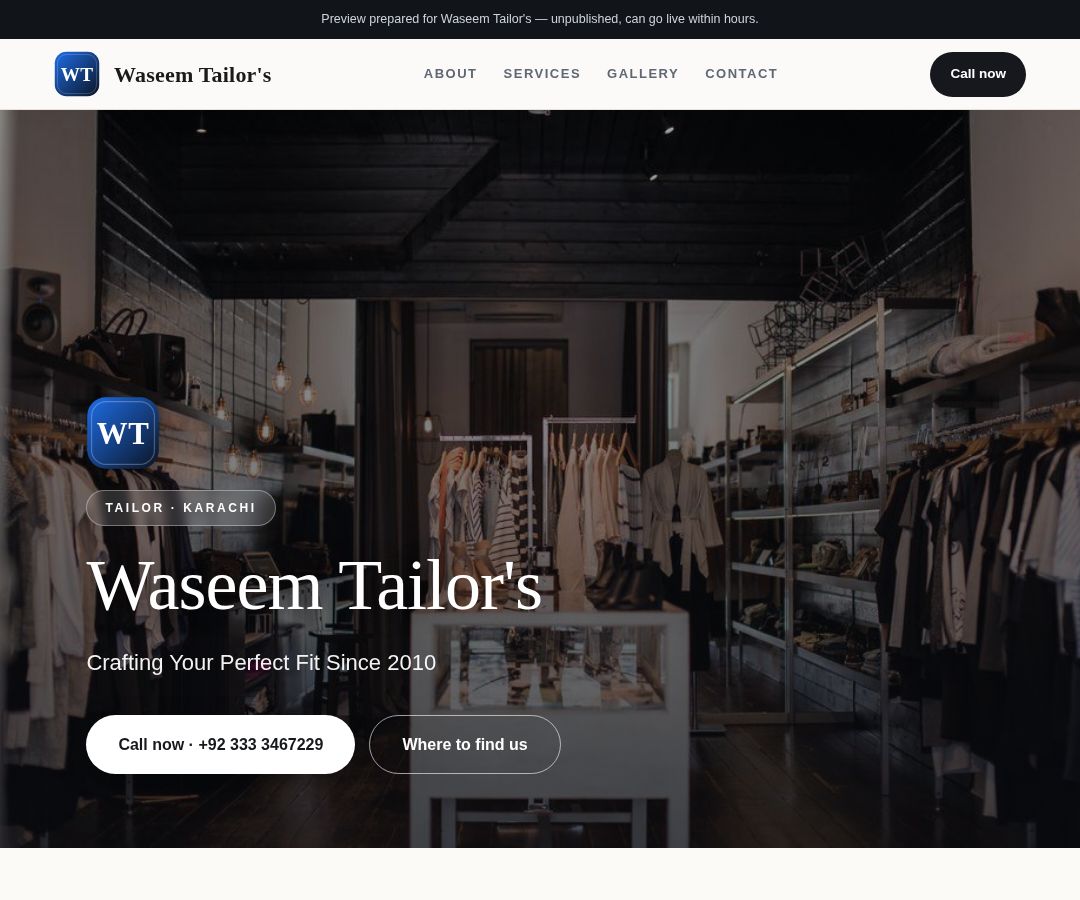 Waseem Tailor's